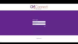 CMxConnect  - Clinic admin user guide