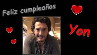 Feliz Pleaños Yon González