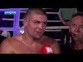 Post-Fight Interview with Vincent Feigenbutz