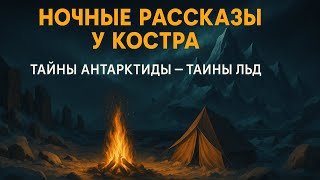 картинка: Ночные рассказы у костра 🌙 Загадка Антарктиды — тайны льда и исчезнувших экспедиций