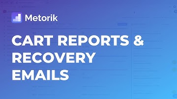 Cart Reports & Recovery Emails for WooCommerce [Metorik]