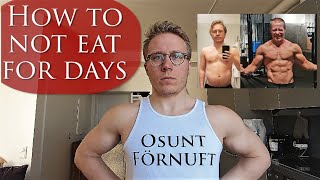 How I Do Prolonged Fasting and Tips For Beginners (Snake Diet)