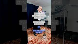 Replace evil strongholds with the one from Minecraft. #stronghold #godly #josiahqueen #fypシ #viral