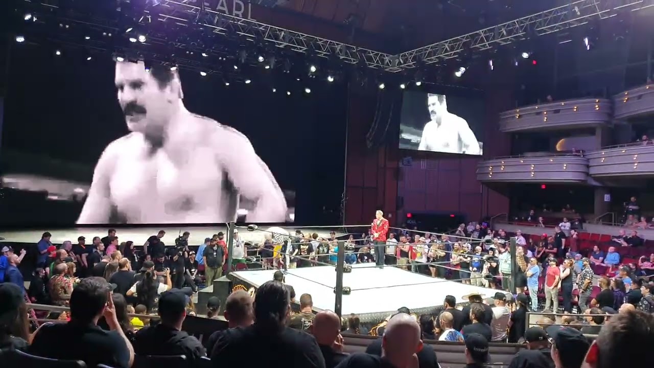 WrestleCon Mark Hitchcock Memorial Supershow 2025 | Dan Severn Entrance