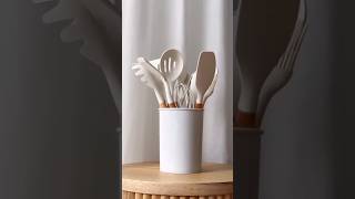 SILICON SPATULA SET | #aesthetic #kitchenfinds #sophisticatedlook #spatula