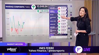 Stocks: Oracle rises, Fedex soars, consumer staples lag