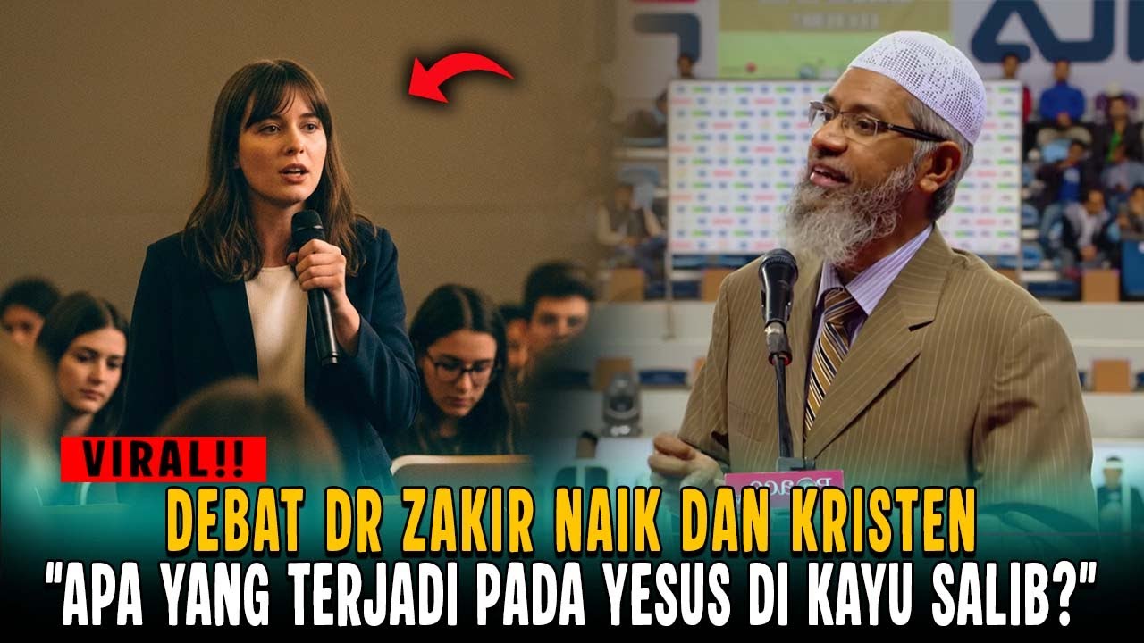 DEBAT PANAS‼️ APA YANG TERJADI PADA YESUS DI KAYU SALIB? — DR ZAKIR NAIK