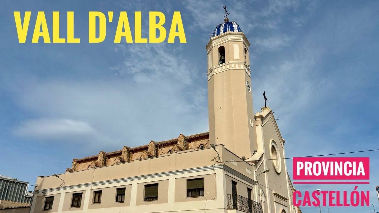 # 560 Провинция Кастельон. Valll d'Alba.  Небольшой Городок Провинции Кастельон. Валенсиана