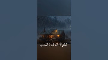اعلموا أن الله شديد العقاب ❤️ | القارئ محمد اللحيدان| سورة المائدة | #قرآن #اكسبلور #قران_كريم