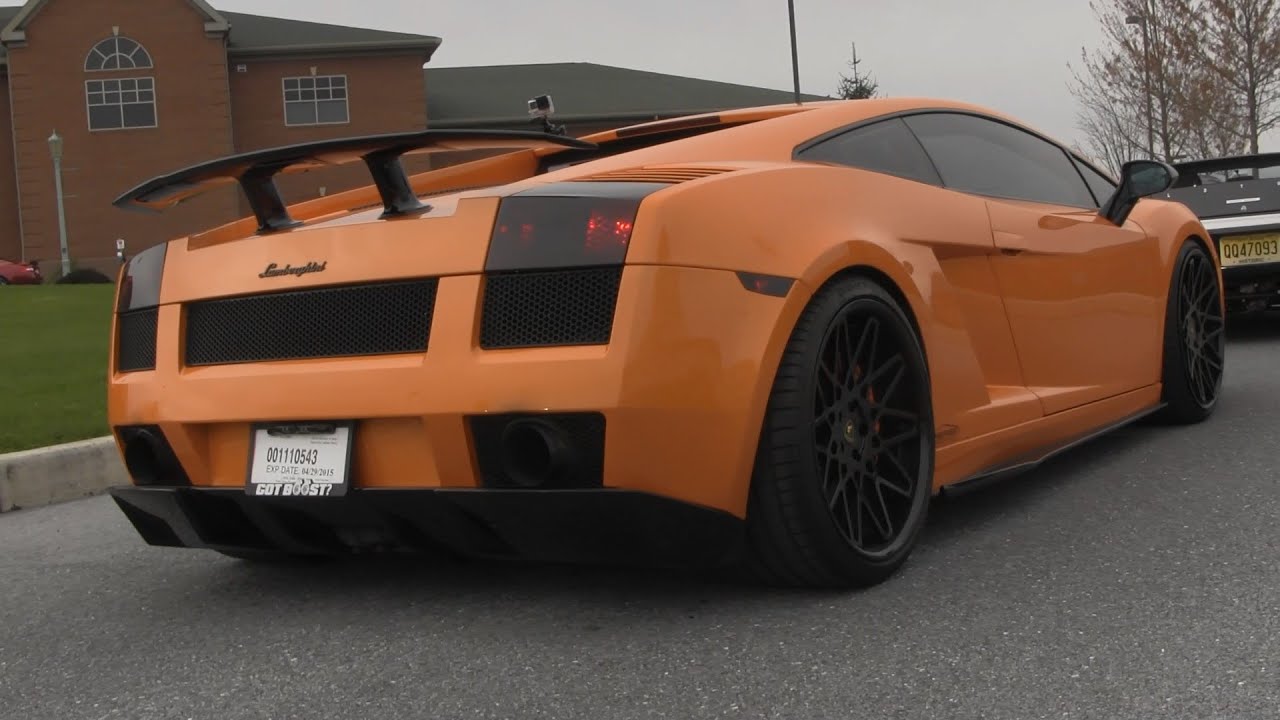 Heffner Twin Turbo Lamborghini Gallardo - Arrival - YouTube