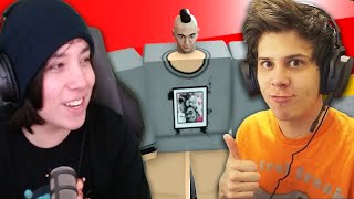 Quackity Plays Roblox With ElRubius