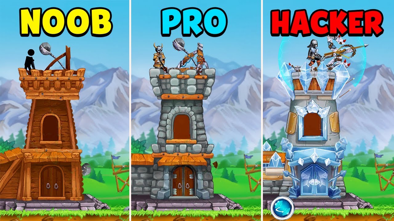 NOOB vs PRO vs HACKER - The Catapult 2