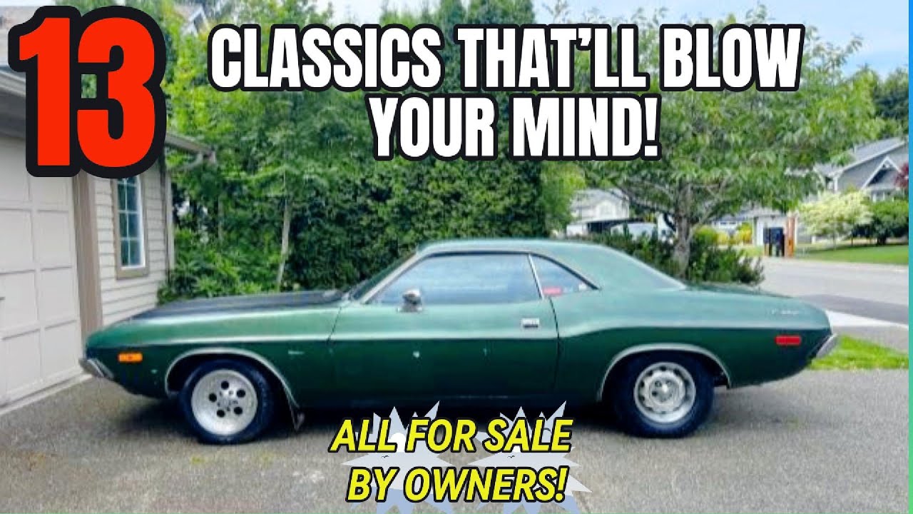 13 Mind Blowing Classics Found on Craigslist All for Sale by Owners