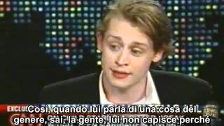 Macaulay Culkin about MJ interview 2004 sub ita.avi