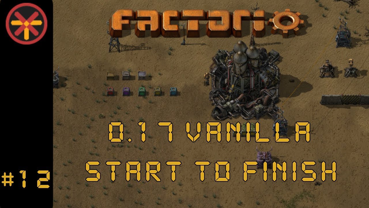 Factorio 0.17 Vanilla EP 12: Start To Finish - Blue Science & Engines ...