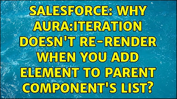 Salesforce: Why aura:iteration doesn