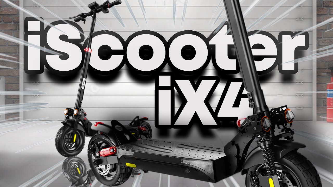 iScooter iX4 Off Road Electric Scooter - A Rugged Speed Demon - YouTube