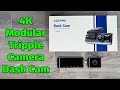 AZDOME M550 3 Channel 4k Dashcam -  Review