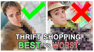 Thrift Shopping For Crazy Outfits! 😬👕