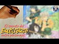 Cómo MANTENER EQUILIBRADOS a tres personajes en tus dibujos- SPEED PAINT Demon Slayer