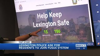 WATCH | Lexington Police asking residents to register private security cameras