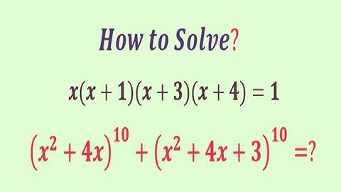 A Mind-Blowing Algebra  Equation | Olympiad  Question | Can you solve this?