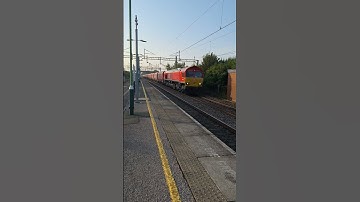 66015 Passing Through Acton Bridge#railway #trainspotting #railwaystation #freighttrain #trainvideos