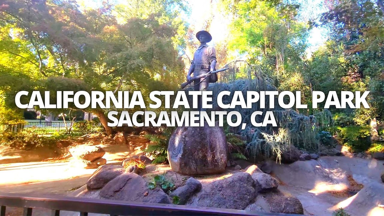 Exploring Capitol Park in Sacramento, California USA Walking Tour 