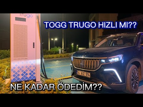 TOGG T10X’İ 180 KW TOGG TRUGO’DA ŞARJ ETTİM? NE KADAR ÖDEDİM??