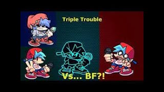 Friday Night Funkin' - Triple Trouble But Boyfriend (Pixel,Soft,Sarvente,Hex)  (Sonic.EXE 2.0) - FNF screenshot 4