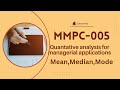 MMPC 005 (Quantitative Analysis for Managerial Application ) Important Topics | IGNOU GALAXY Part 2