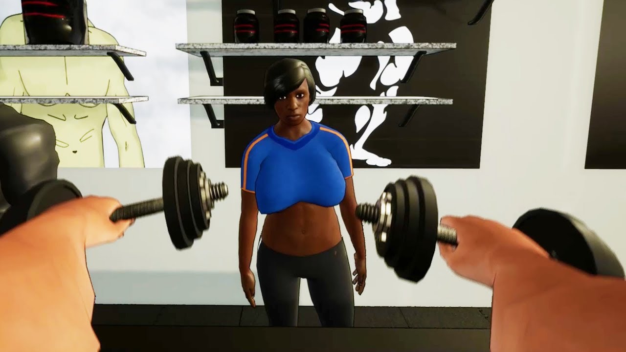 Went to the Gym Twice, Got Shredded - Gym Simulator - YouTube.