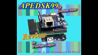Review APEDSK99 - A disk drive emulator, 32k RAM expansion, FTP & NTP client x TI-99/4A TI99 floppy