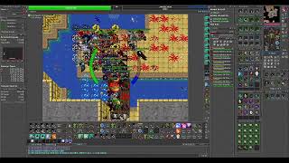 Tibia War Lobera-Backgaroth 700 MS Issavi Sewers
