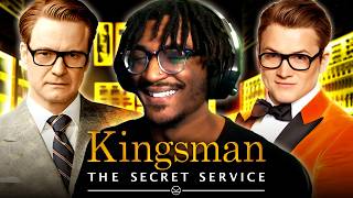 I WATCHED KINGSMAN THE SECRET SERVICE FOR THE FIRST TIME!