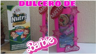 Milk Carton Candy Holder / EASY AND QUICK BARBIE Candy Holder