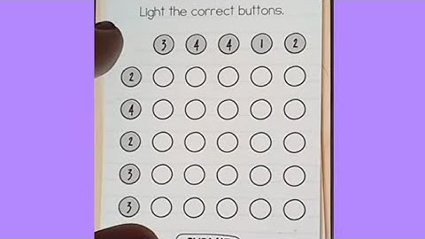#Tricky puzzle #Brain test week 14 level "Light the correct button"