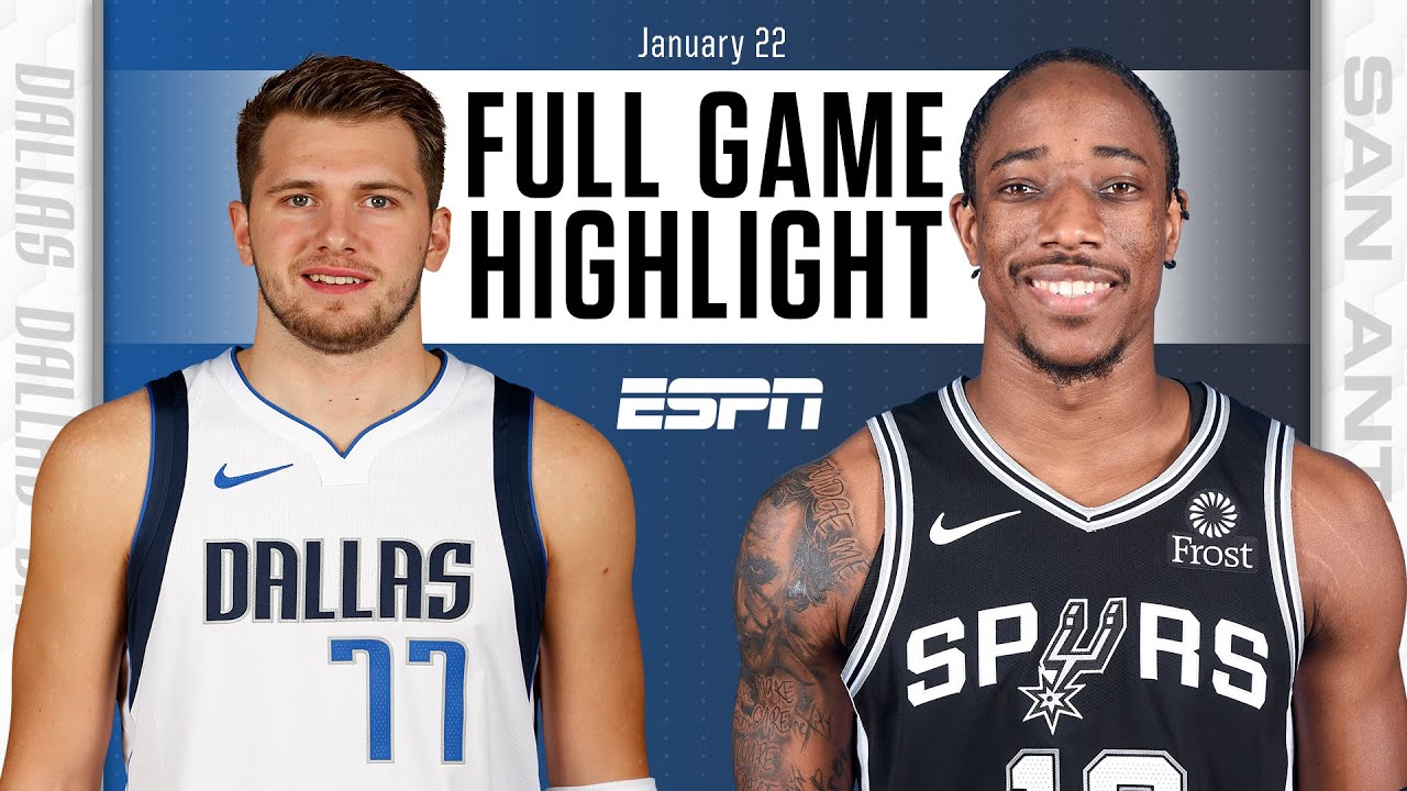 Dallas Mavericks vs. San Antonio Spurs [FULL GAME HIGHLIGHTS] | NBA on ...