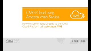 CMG Cloud using AWS