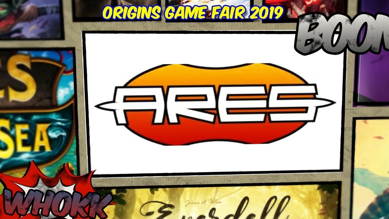 Visiting Ares Games at Origins Game Fair 2019
