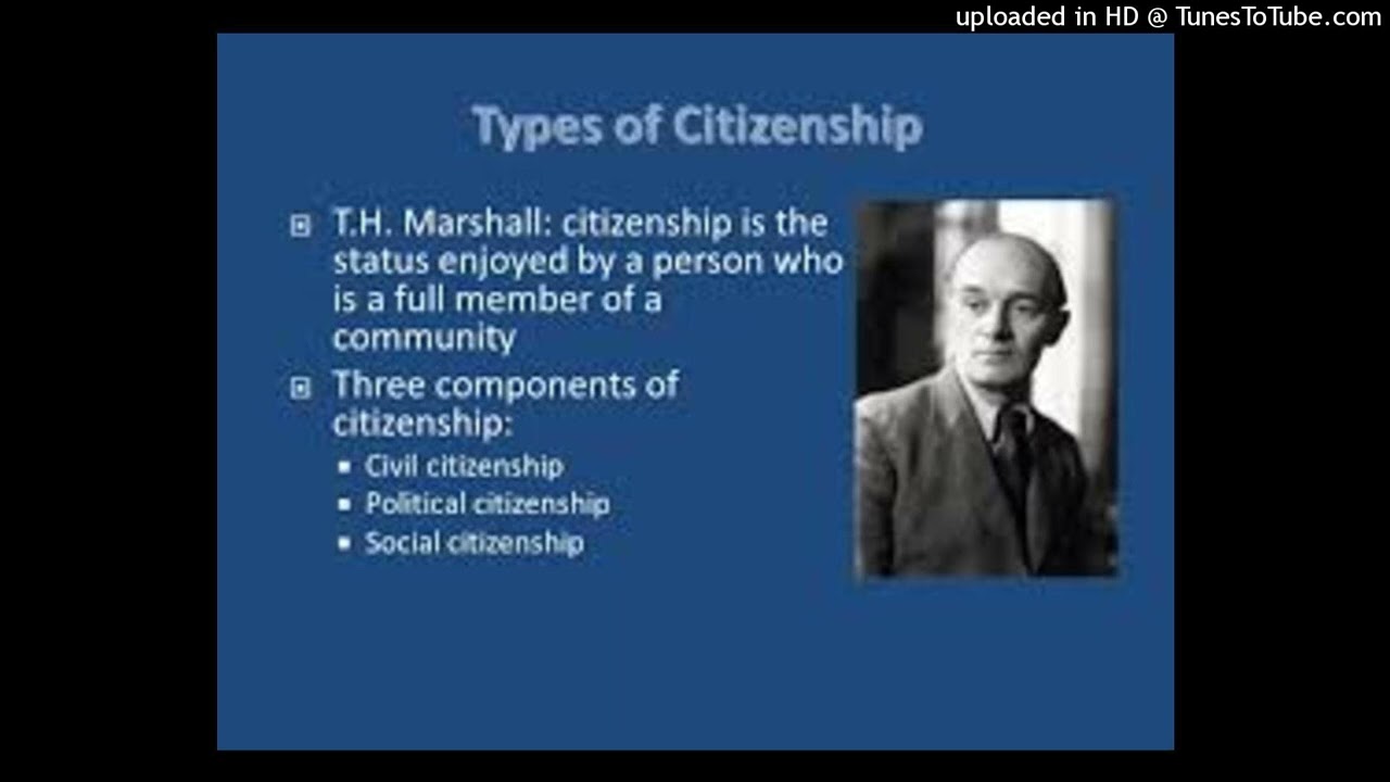 Power leadership & governmentally citizenship 3 element civil, political & social T.H MARSHALL ? Fem