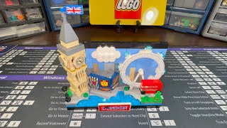 40569 London Postcard | Lego Creator (Real-Time Build)