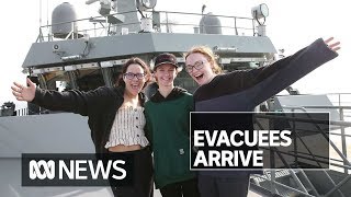 After a holiday from hell and 20 hours at sea, Mallacoota evacuees reach safety | ABC News