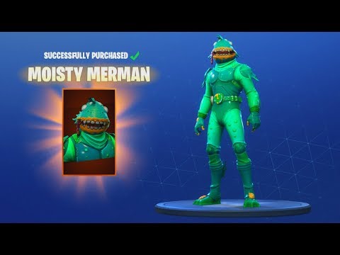 NEW FORTNITE SKIN! "MOISTY MERMAN" - NEW FORTNITE SKIN! "MOISTY MERMAN"