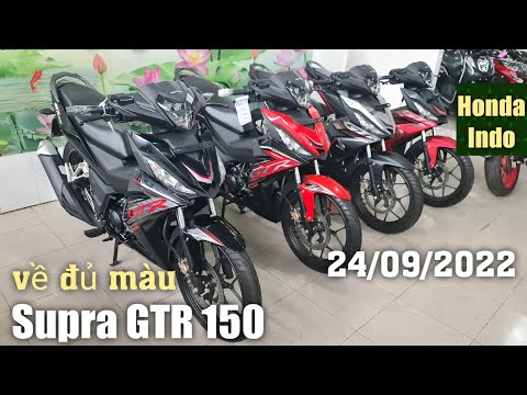 Video Báo giá Honda Supra GTR 150 mới nhất hôm nay về đủ màu... - youtube