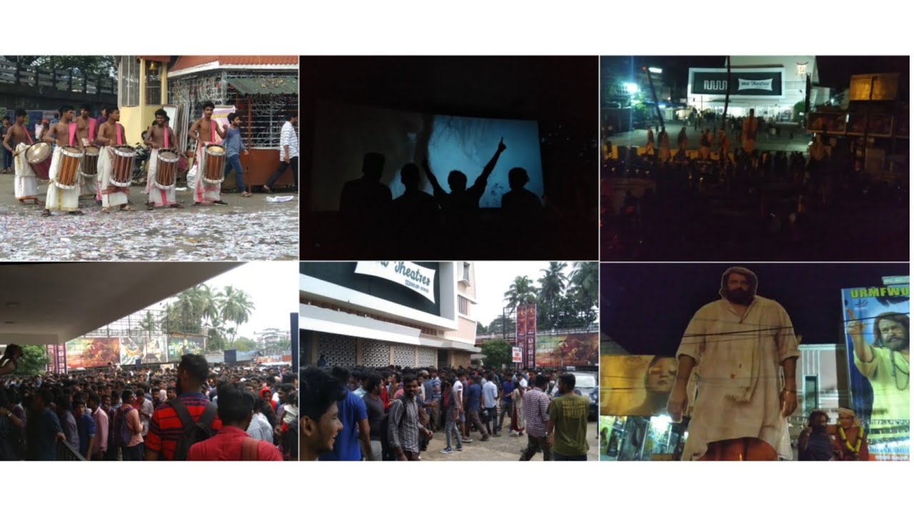 Odiyan First Day Fans Show at Trivandrum | All Kerala Mohanlal Fans Association | Odiyan Movie Revie