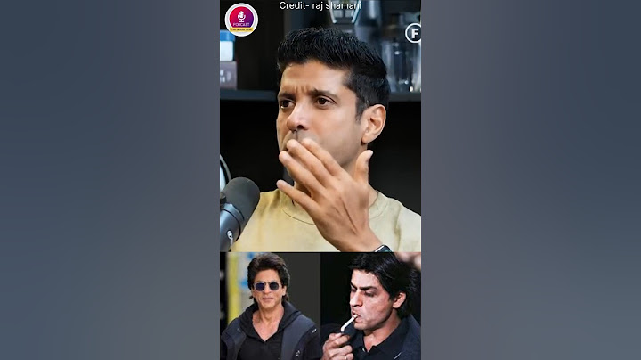 Farhan Akhtar crowns Shahrukh Khan as Best Actor for Don 3