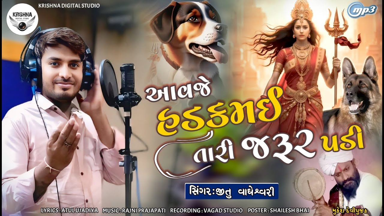 આવજે હડકમઈ તારી જરૂર પડી || AAVJE HADAKMAI TARI JARUR PADI || JITU VAGHESWARI NEW SONG 2025 ||