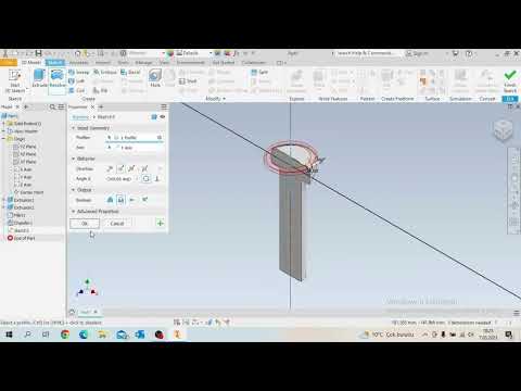 Teknikhendis - Autodesk Inventor Professional - M20 Bolt