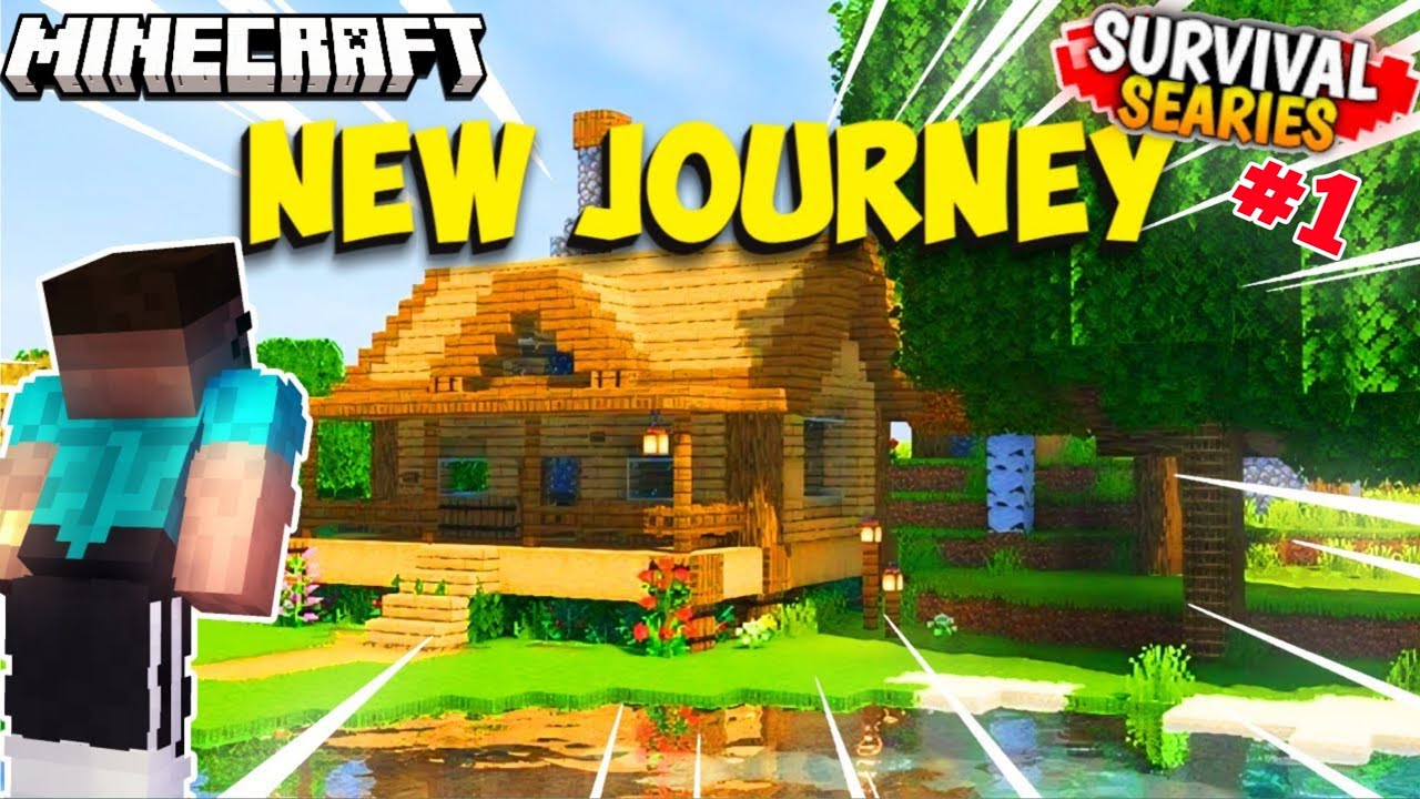 A New Beginning In Minecraft Survival Series Ep - 1 - YouTube